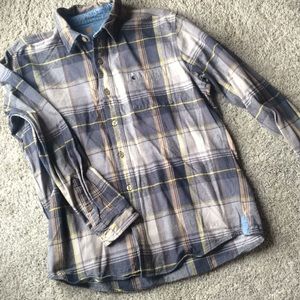 Carhartt. Button up. Flannel. Large.